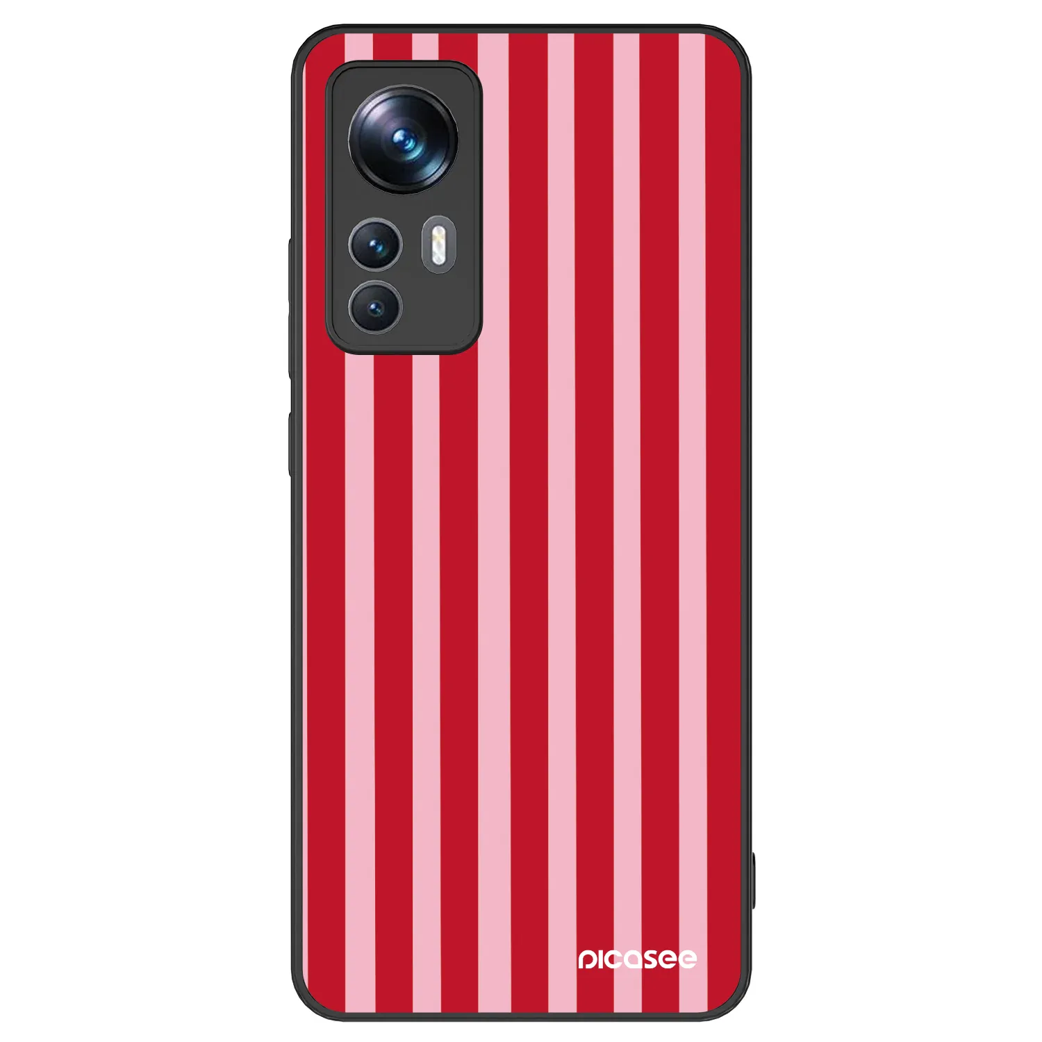 Picasee ULTIMATE CASE za Xiaomi 12T - Lines red