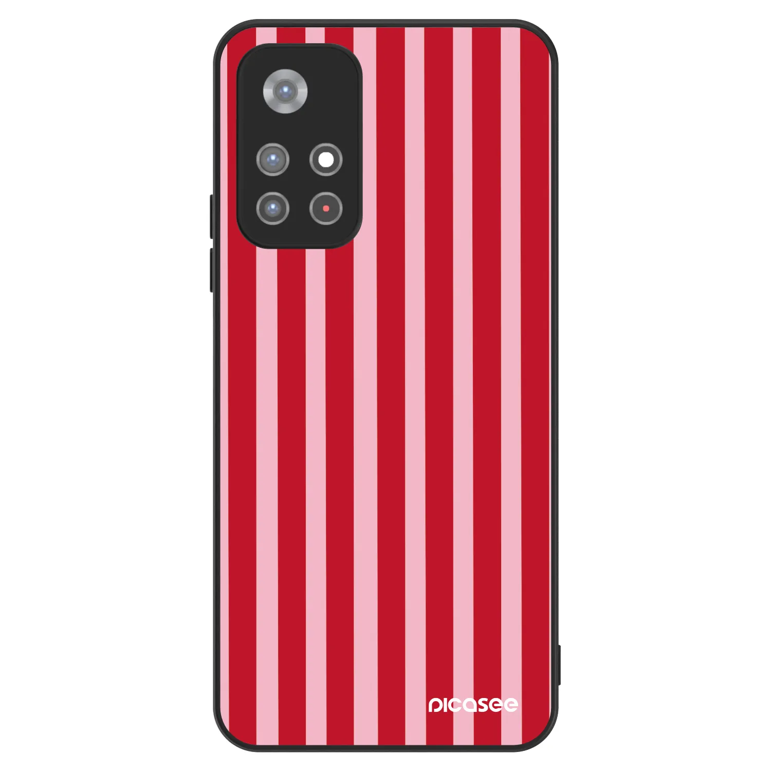 Picasee ULTIMATE CASE za Xiaomi Redmi Note 11S 5G - Lines red