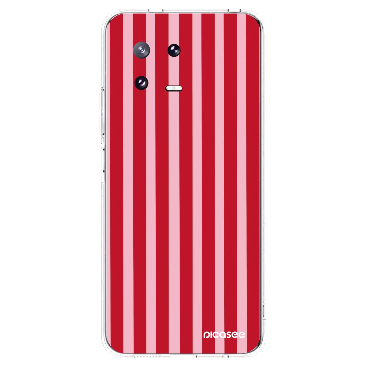 Picasee silikonski prozorni ovitek za Xiaomi 13 Pro - Lines red
