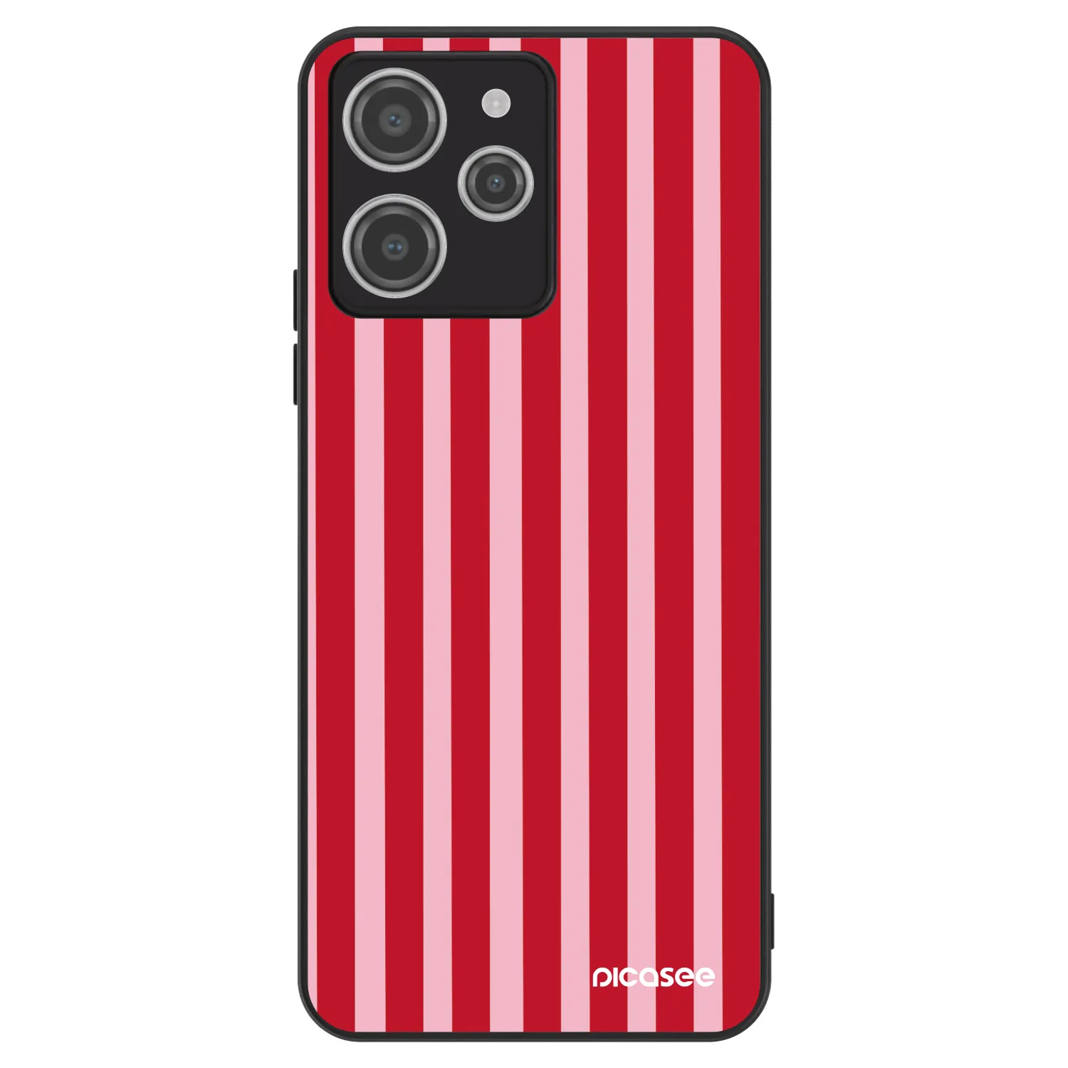 Picasee ULTIMATE CASE za Xiaomi Redmi 12 4G - Lines red