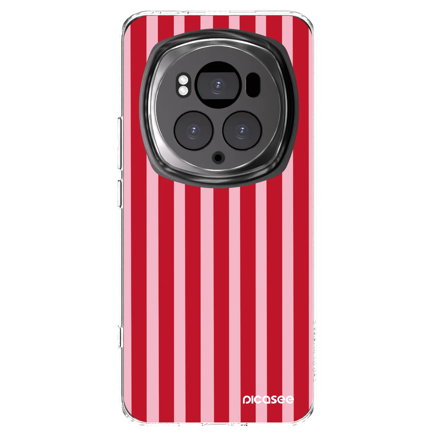 Picasee silikonski prozorni ovitek za Honor Magic6 Pro - Lines red