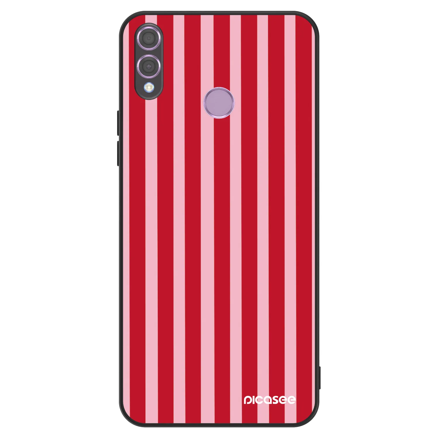 Picasee ULTIMATE CASE za Honor 8X - Lines red
