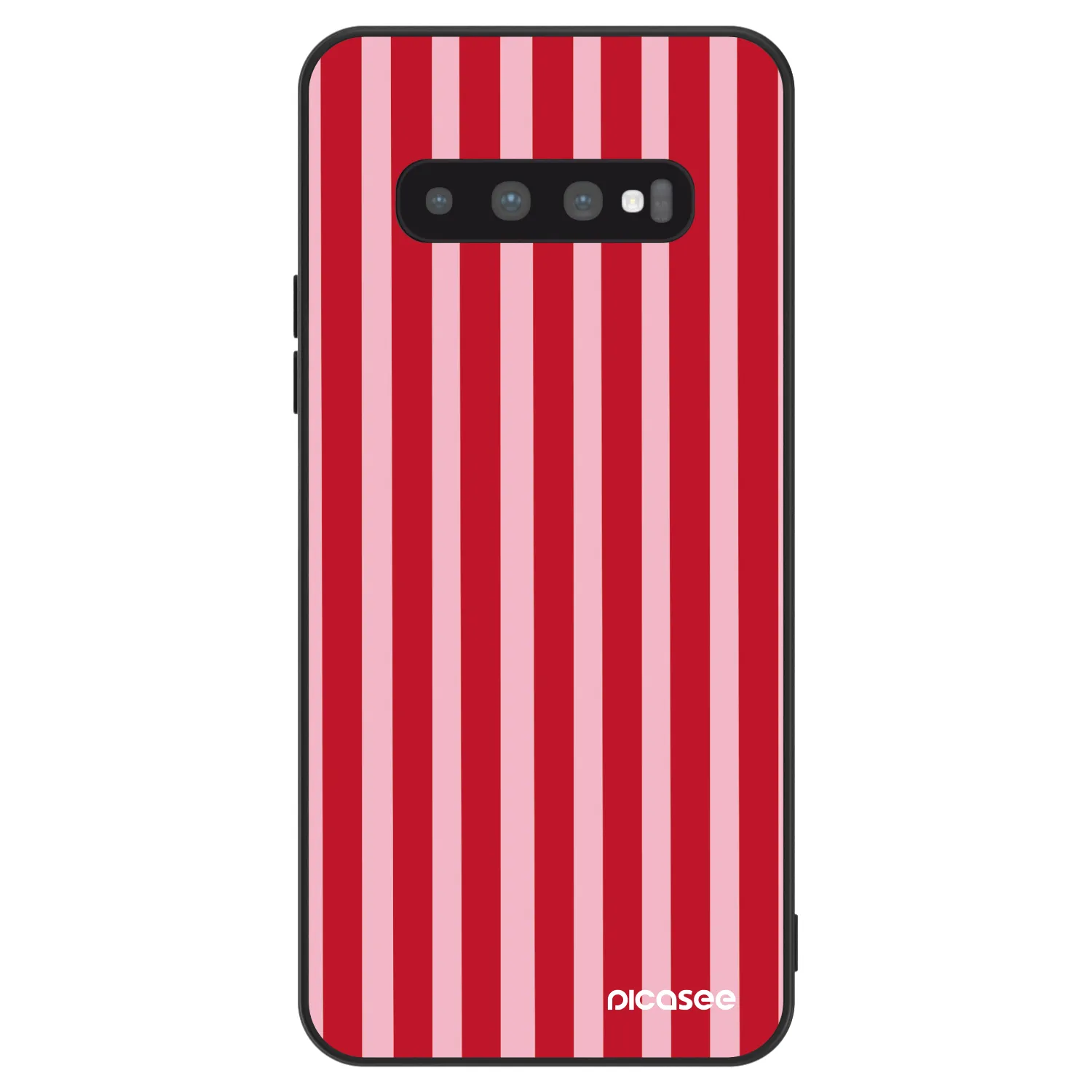 Picasee ULTIMATE CASE za Samsung Galaxy S10 Plus G975 - Lines red