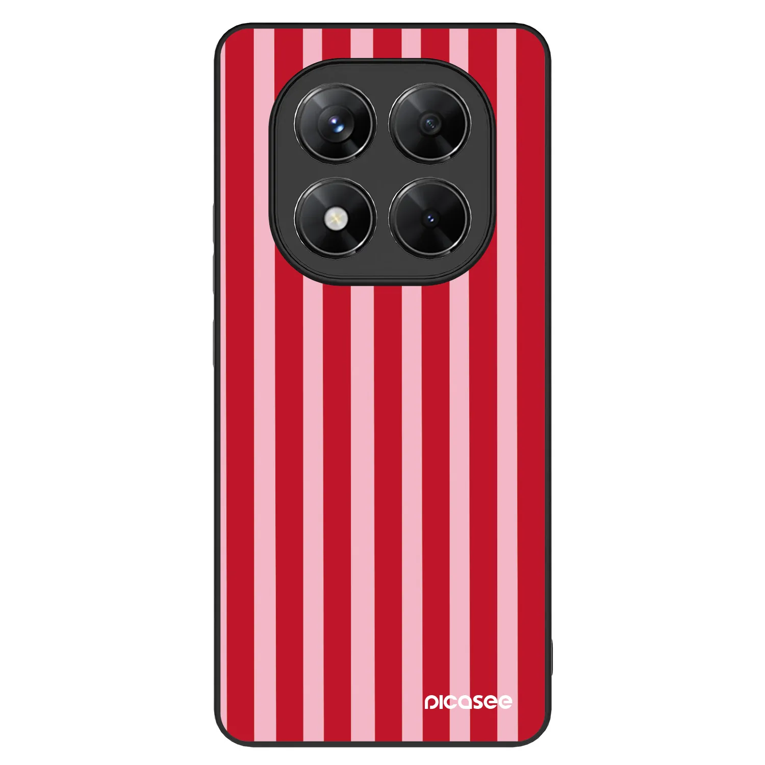 Picasee ULTIMATE CASE za Xiaomi Redmi Note 14 Pro 5G - Lines red