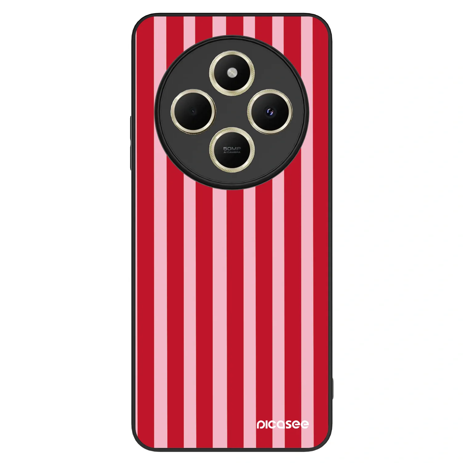 Picasee ULTIMATE CASE za Xiaomi Redmi 14C - Lines red