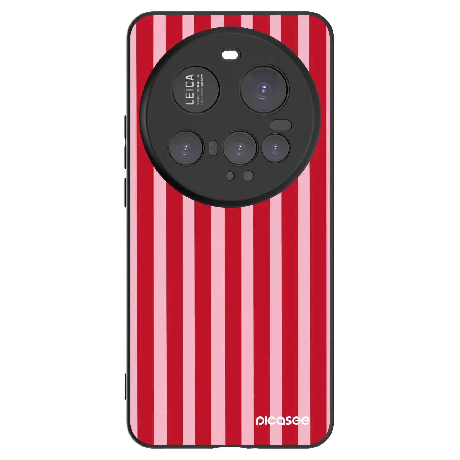 Picasee silikonski črni ovitek za Xiaomi 15 Ultra - Lines red