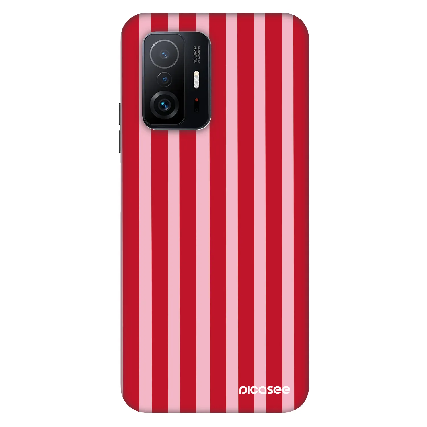 Picasee Fashion Case za Xiaomi 11T Pro - Lines red