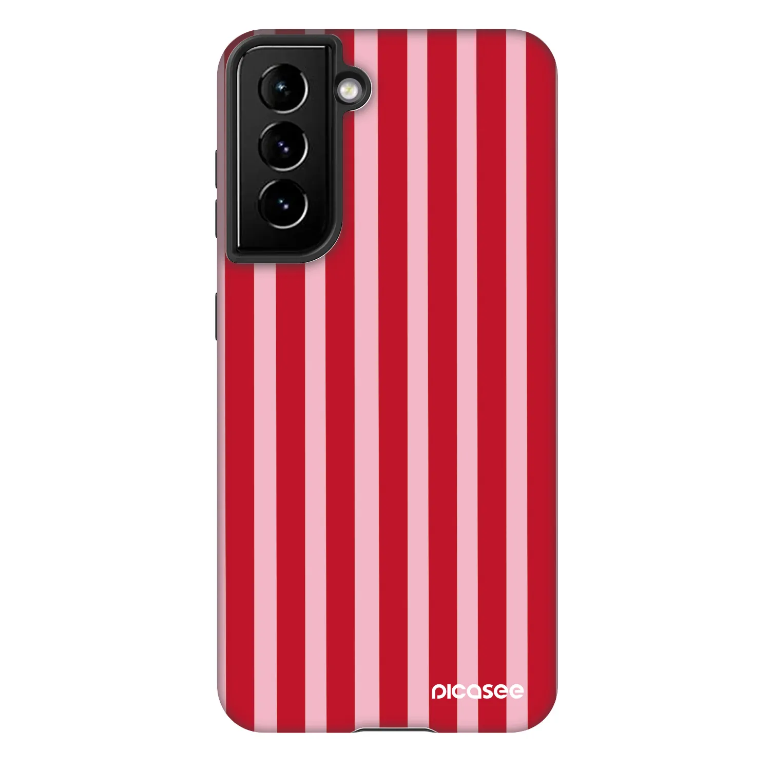 Picasee Fashion Case za Samsung Galaxy S22 5G - Lines red