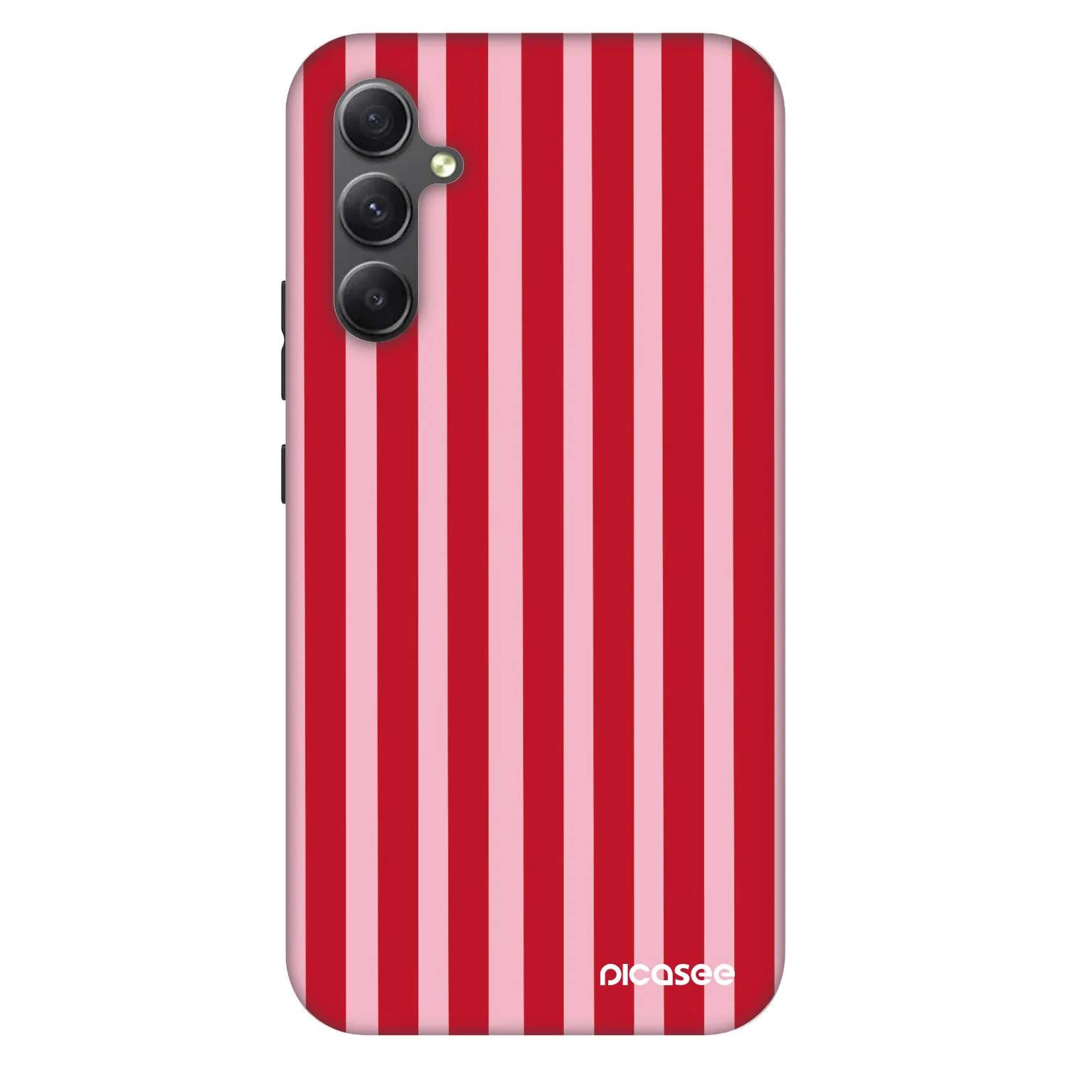 Picasee Fashion Case za Samsung Galaxy A34 5G A346B - Lines red
