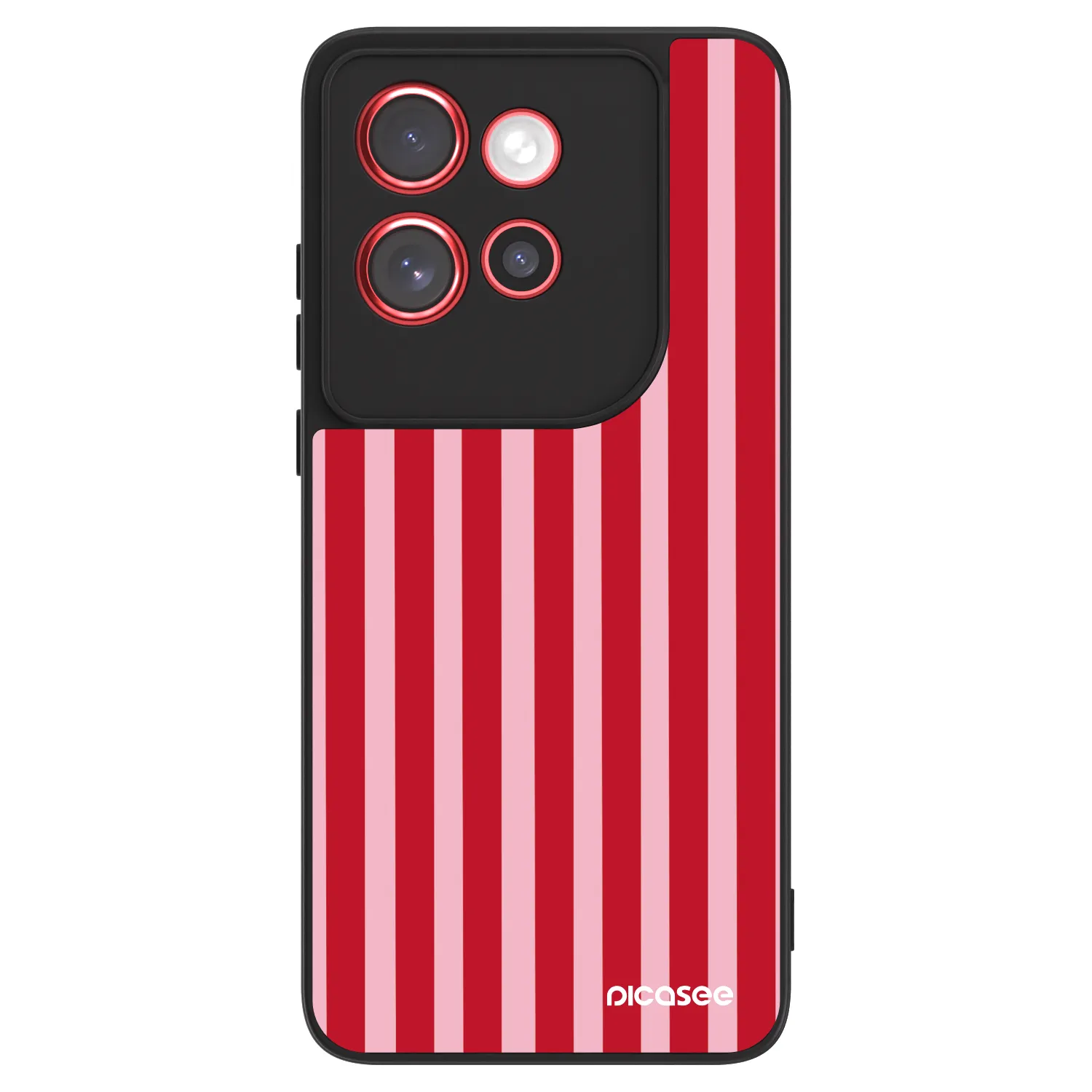Picasee ULTIMATE CASE za Motorola Edge 60 Neo 5G - Lines red