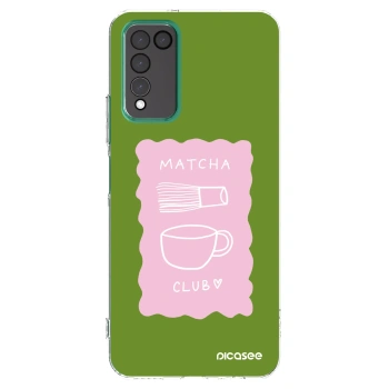 Picasee silikonski prozorni ovitek za Honor 10X Lite - Matcha club