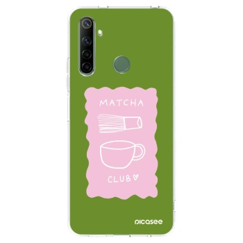 Picasee silikonski prozorni ovitek za Realme 6i - Matcha club