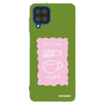 Picasee silikonski prozorni ovitek za Samsung Galaxy A12 A125F - Matcha club