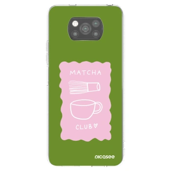 Picasee silikonski črni ovitek za Xiaomi Poco X3 Pro - Matcha club