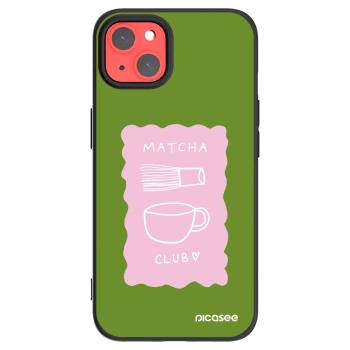 Picasee silikonski črni ovitek za Apple iPhone 13 - Matcha club