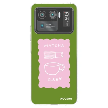Picasee silikonski prozorni ovitek za Xiaomi Mi 11 Ultra - Matcha club