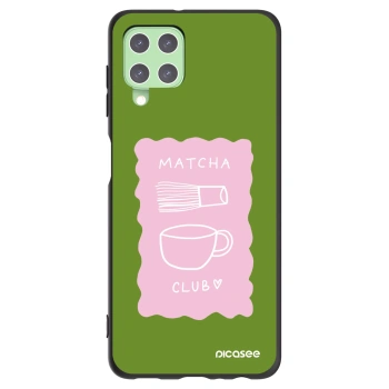 Picasee silikonski črni ovitek za Samsung Galaxy A22 A225F 4G - Matcha club