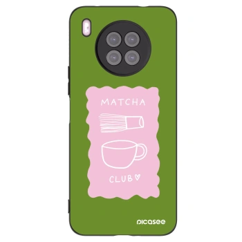 Picasee silikonski črni ovitek za Huawei Nova 8i - Matcha club