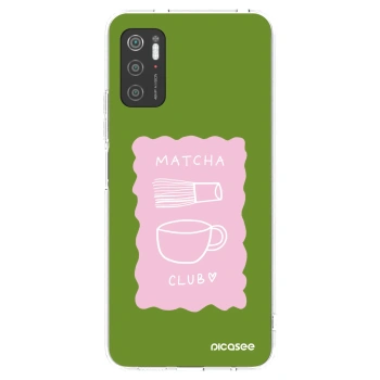 Picasee silikonski prozorni ovitek za Xiaomi Poco M3 Pro 5G - Matcha club