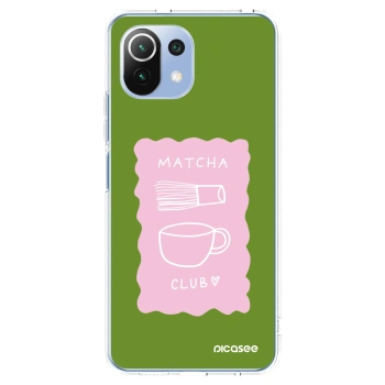 Picasee silikonski prozorni ovitek za Xiaomi 11 Lite 5G NE - Matcha club