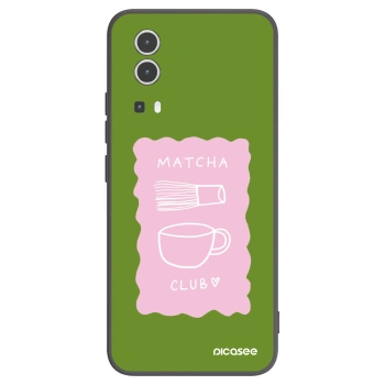 Picasee silikonski črni ovitek za Vivo Y72 5G - Matcha club