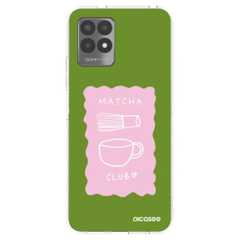 Picasee silikonski prozorni ovitek za Realme 8i - Matcha club