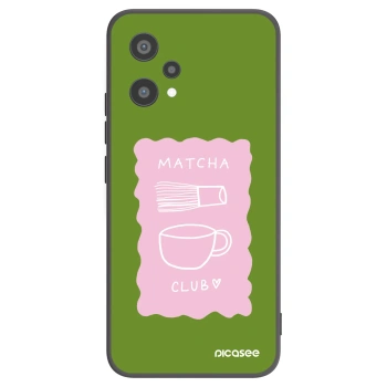 Picasee silikonski črni ovitek za Realme 9 Pro 5G - Matcha club