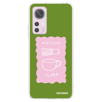Picasee silikonski prozorni ovitek za Xiaomi 12 - Matcha club