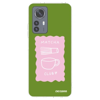 Picasee silikonski prozorni ovitek za Xiaomi 12 Pro - Matcha club