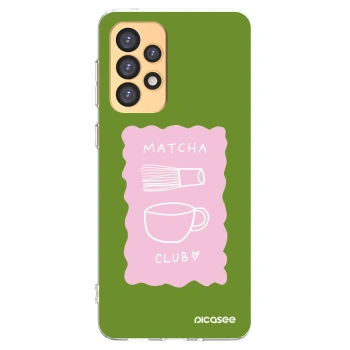 Picasee silikonski prozorni ovitek za Samsung Galaxy A33 5G A336 - Matcha club
