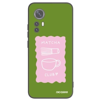 Picasee silikonski črni ovitek za Xiaomi 12X - Matcha club