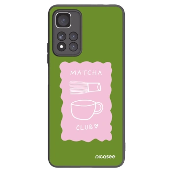 Picasee silikonski črni ovitek za Xiaomi Redmi Note 11 Pro+ 5G - Matcha club