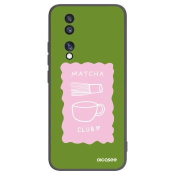 Picasee silikonski črni ovitek za Honor 70 - Matcha club