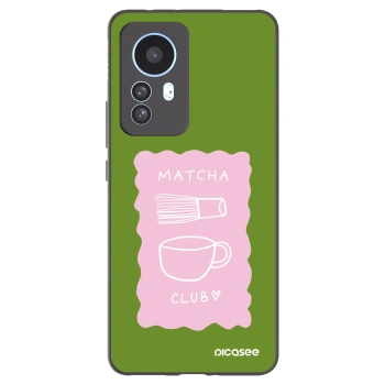 Picasee silikonski črni ovitek za Xiaomi 12T Pro - Matcha club