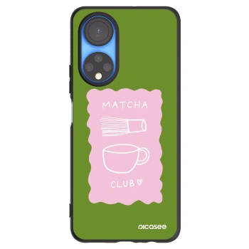 Picasee silikonski črni ovitek za Honor X7 - Matcha club