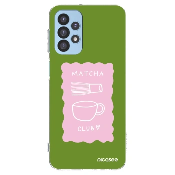 Picasee silikonski prozorni ovitek za Samsung Galaxy A23 A235F 4G - Matcha club