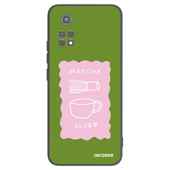 Picasee silikonski črni ovitek za Xiaomi Redmi Note 11S 5G - Matcha club