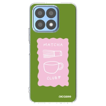 Picasee silikonski prozorni ovitek za Honor X8a - Matcha club
