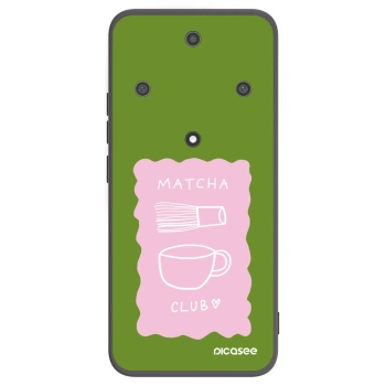 Picasee silikonski črni ovitek za Honor Magic5 Lite 5G - Matcha club