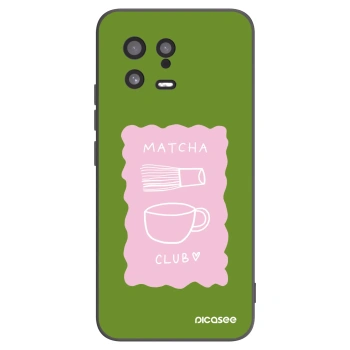 Picasee silikonski črni ovitek za Xiaomi 13 - Matcha club