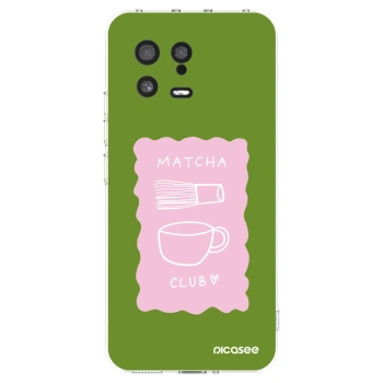 Picasee silikonski prozorni ovitek za Xiaomi 13 - Matcha club