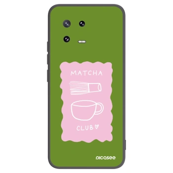 Picasee silikonski črni ovitek za Xiaomi 13 Pro - Matcha club