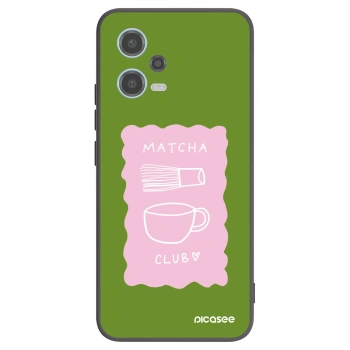 Picasee silikonski črni ovitek za Xiaomi Redmi Note 12 5G - Matcha club