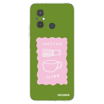 Picasee silikonski prozorni ovitek za Xiaomi Redmi 12C - Matcha club