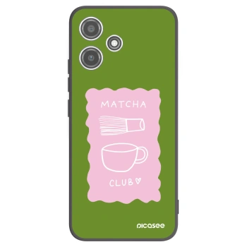 Picasee silikonski črni ovitek za Xiaomi Redmi 12 5G - Matcha club