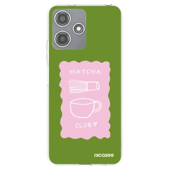Picasee silikonski prozorni ovitek za Xiaomi Redmi 12 5G - Matcha club