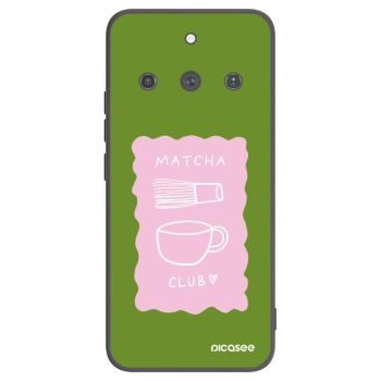 Picasee silikonski črni ovitek za Realme 11 Pro+ - Matcha club
