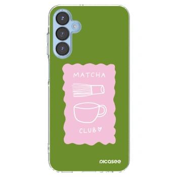 Picasee silikonski prozorni ovitek za Samsung Galaxy A15 A156B 5G - Matcha club