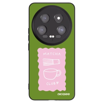 Picasee silikonski črni ovitek za Xiaomi 14 Ultra - Matcha club