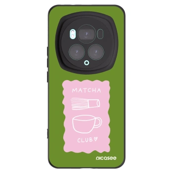 Picasee silikonski črni ovitek za Honor Magic6 Pro - Matcha club